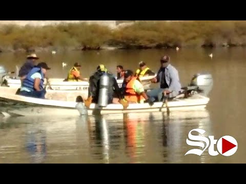 Reanudan búsqueda de joven desaparecido en la Presa Francisco Zarco