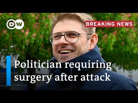 Breaking: German EU Parliamentary candidate attacked while campaigning | DW News