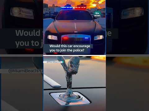 Would this car encourage you to join the police? #itvnews