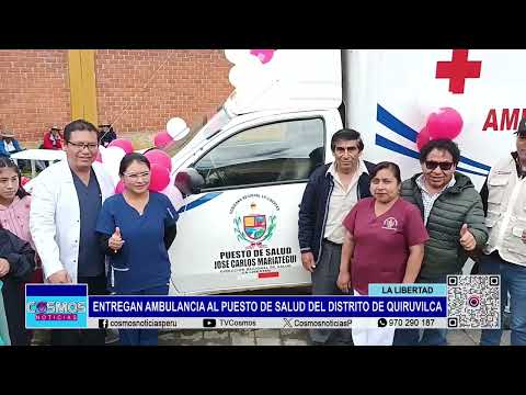 La Libertad: entregan ambulancia al puesto de salud del distrito de Quiruvilca