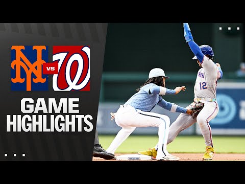 Mets vs. Nationals Game Highlights (4/26/25) | MLB Highlights