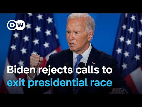 US President Joe Biden says he is 'best qualified' to run for president | DW News