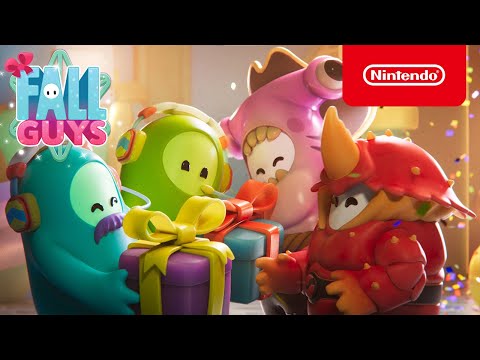 Fall Guys - Gift Grab Event Trailer - Nintendo Switch