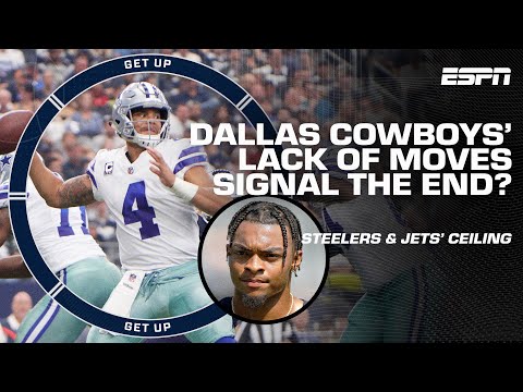 LAST DANCE with Dak Prescott and the Cowboys?  + Ravens & Steelers' threat in the AFC | Get Up video clip