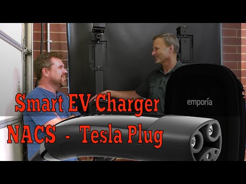 3rd Party NACS Smart EV Charger from Emporia