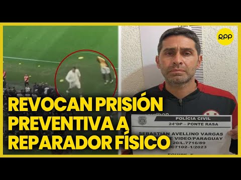 Revocan prisión preventiva a preparador físico de la 'U' Sebastián Avellino Vargas