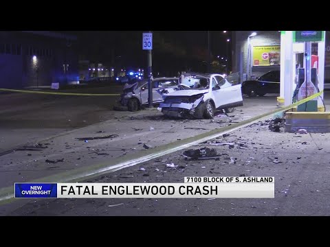 17-year-old boy killed, 3 others injured in Englewood car crash; gas station security camera capture