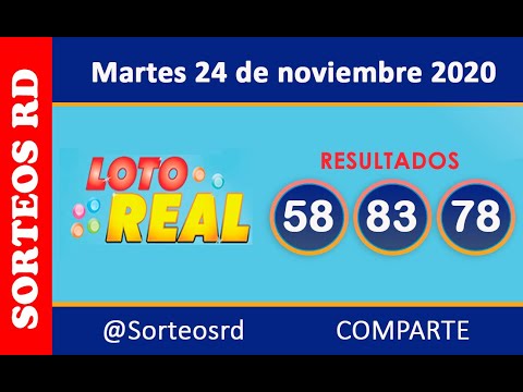Loteria Real en vivo  / Martes 24 de noviembre 2020