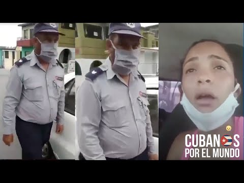 ¿Quién tiene la razón Policía en Cuba detienen violentamente y arrebata el teléfono a menor de edad