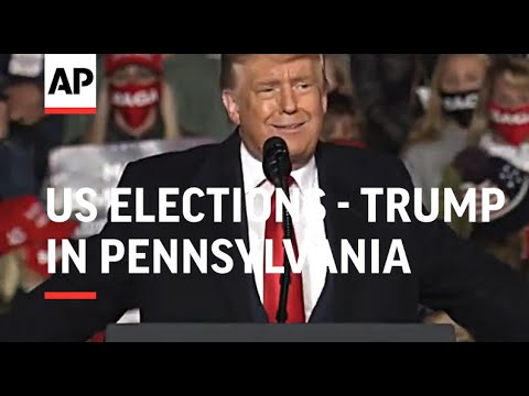 Trump in Pennsylvania: US 'crushing the virus'