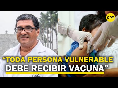Difteria en el Perú: “tenemos que llegar al 95% de cobertura en la vacunación”