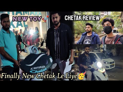 New Electric Ride Is Here🥳🛵| Chetak Test And Honest Review🧐