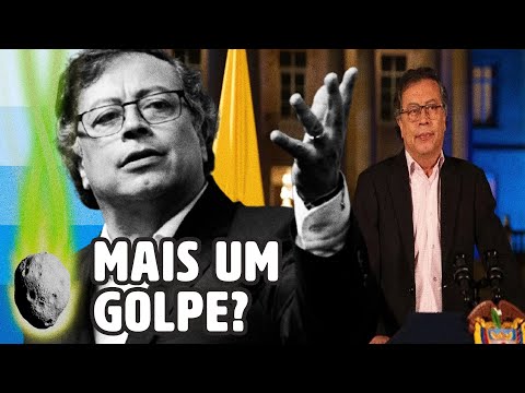 PRIMEIRO PRESIDENTE DE ESQUERDA DA COLÔMBIA DENUNCIA GOLPE | PLANTÃO