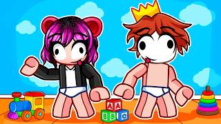 NOS CONVERTIMOS EN UNA FAMILIA DE BEBÉS CON MI HERMANITO