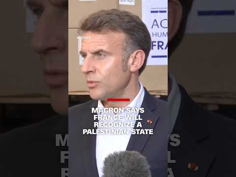 Macron says France will recognize a Palestinian state