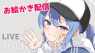 【お絵かき配信】ちょっとだけ描いて寝る【雑談】