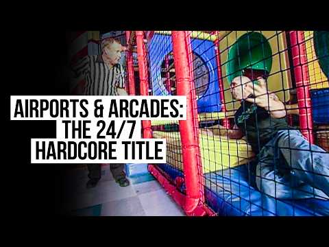 CRAZY 24/7 Hardcore Title defenses | Battles in airports, arcades and more!