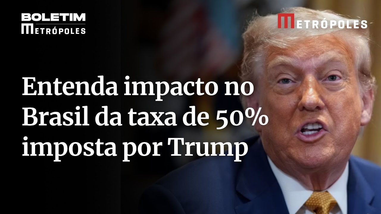 Após tarifaço de Trump especialista analisa relação diplomática entre Brasil e Estados Unidos