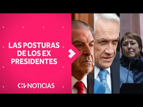 ¿”A Favor” o “En Contra”? Las posturas de los ex presidentes de cara al Plebiscito Constitucional