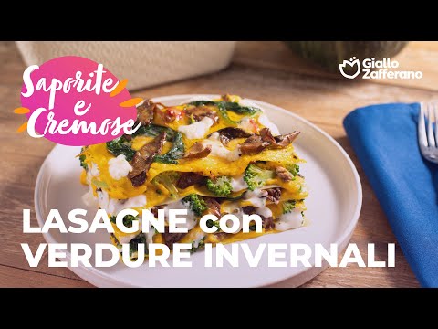 🥬🍄🎃 LASAGNE INVERNALI: CREMOSE e da leccarsi i baffiii😍 #adv