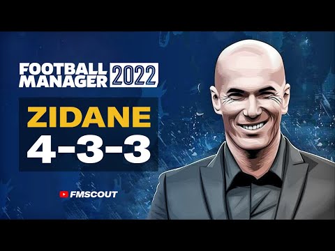 ZIDANE'S DOMINANT 4-3-3 (110+ Goals) | FM22 Best Tactics
