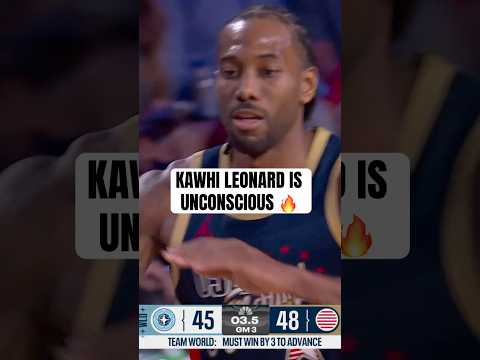 KAWHI. LEONARD. WE HAVE NO WORDS 🤯