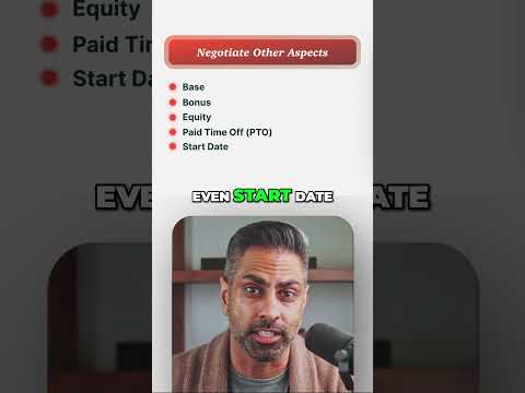 I Will Teach You To Be Rich | Negotiate Your Job Offer: Base, Remote Work, Equity, & PTO