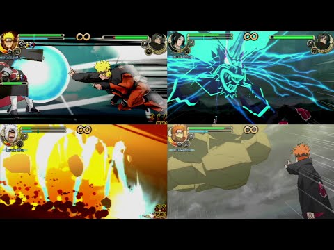 NARUTO ナルト 疾風傳 ナルティメットインパクト - 全奧義集 Naruto Shippuden: Ultimate Ninja Impact - All Special techniques