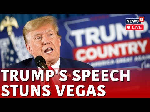 Donald Trump | Trump Speech In Las Vegas Live | US Presidential Election 2024 | US News Live | N18G