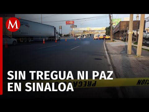 Ola de violencia en Sinaloa deja 15 muertos durante el fin de semana