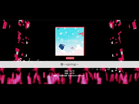 『春〜spring〜』Poppin'Party(難易度：EXPERT)【ガルパ プレイ動画】
