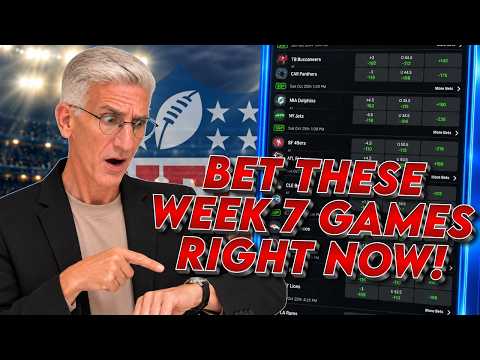 🚨 Bet These NFL Games BEFORE These Lines Move! | 2026 NFL Week 7 Predictions