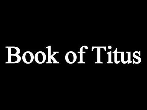 Book of Titus - Audio Bible Narration