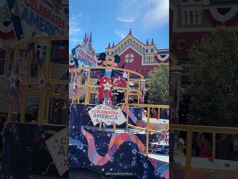 Disneyland 4th of July Cavalcade | 4th of July mini Parade 🇺🇸✨