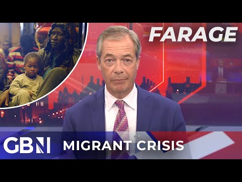 'It's an INVASION!': Nigel Farage slams EU asylum policy after 11,000 arrived on Italian island