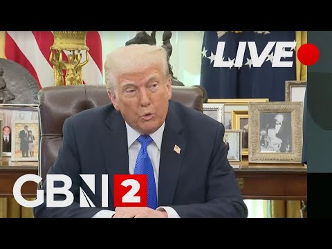 LIVE: Trump & Hegseth deliver remarks in the Oval Office