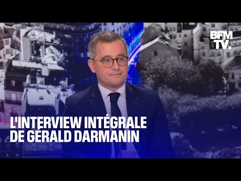 L'interview intégrale de Gérald Darmanin sur BFMTV