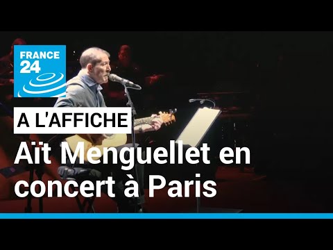 Lounis Aït Menguellet, la légende de la chanson kabyle en concert à Paris • FRANCE 24