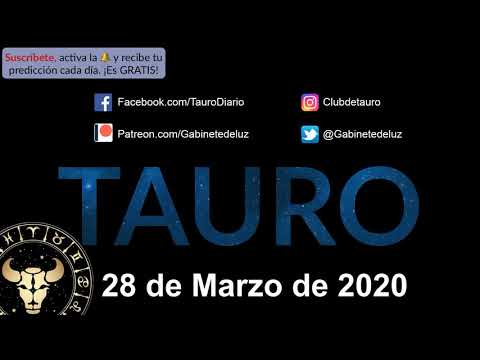 Horóscopo Diario - Tauro - 28 de Marzo de 2020