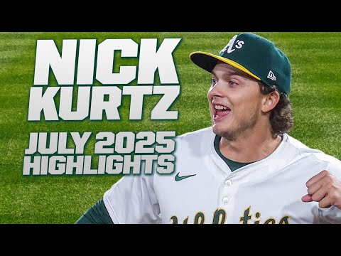 Did Nick Kurtzs HUGE July rocket him to lead the AL Rookie of the Year race? (4 HR game, .395 AVG!)