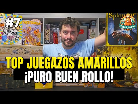TOP MEJORES JUEGOS DE MESA AMARILLOS ¡DIVERSIÓN BRILLANTE QUE ILUMINA PARTIDAS!