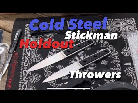 Unboxing and First Thoughts: @csknives Stickman Holdout Throwers