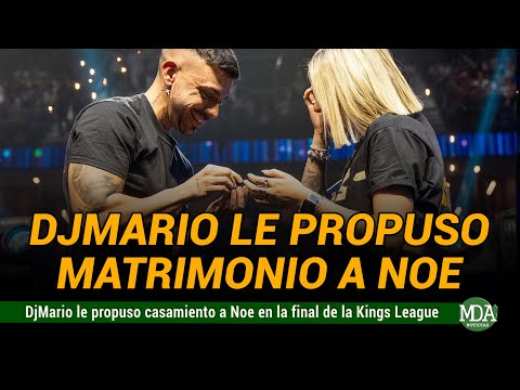 DJMARIO le PIDIÓ CASAMIENTO a NOE en la FINAL de la KINGS LEAGUE