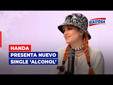 Exitosa Sábado: Cantante peruana Handa presenta su nuevo single 'Alcohol'