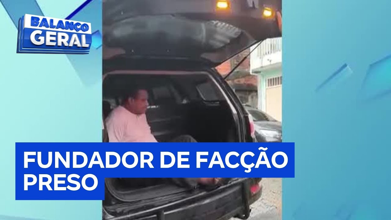 Fundador de facção criminosa do Maranhão é preso em Taboão da Serra (SP)
