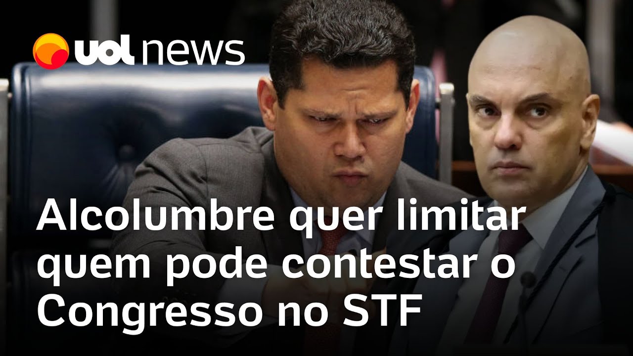Alcolumbre irá apresentar proposta para limitar contestação de decisões do Congresso no STF