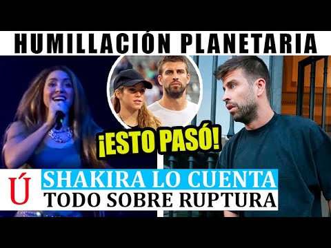 Shakira REVELA LO QUE NO SE HABÍA ATREVIDO sobre Piqué y su RUPTURA y la figura de Carlos Vives