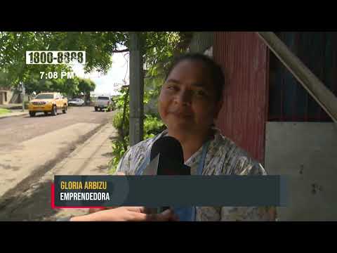 Avanza reparación de calles en el barrio José Benito Escobar, Managua - Nicaragua