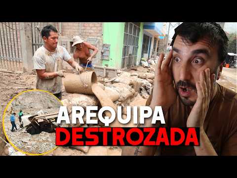 HUAICOS DESTROZAN AREQUIPA! Argentinos reacccionan solidarios