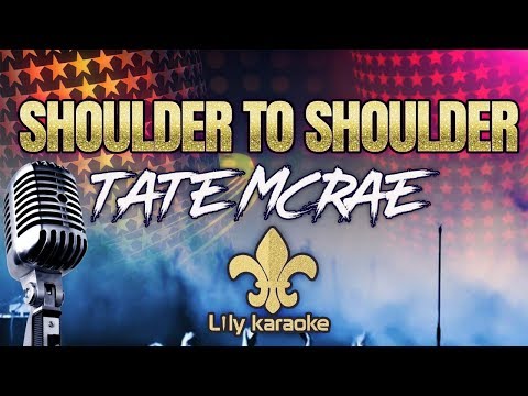 Tate McRae - Shoulder to Shoulder (Karaoke Version)